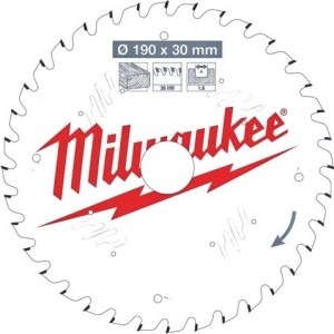 Milwaukee Tarcze Do Drewna 190 mm x 30 mm Twinpack 24/48Z 4932479574