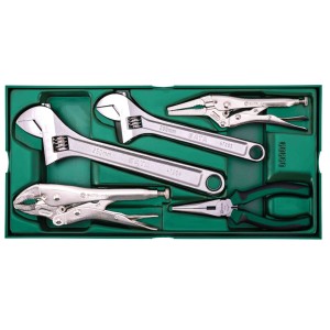 Sata Zestaw 5 Kluczy Nastawnych Szczypiec GL09909