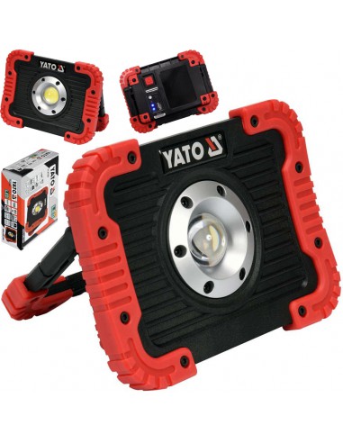 YATO Reflektor Diodowy Akumulatorowy Przenośny COB LED 800 lm