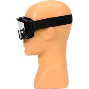 Yato Gogle Ochronne z Wywietrznikami Bezbarwne z Czarną Ramą YT-73832