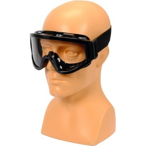 Yato Gogle Ochronne z Wywietrznikami Bezbarwne z Czarną Ramą YT-73832