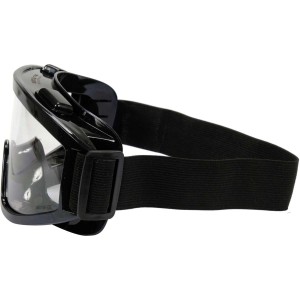 Yato Gogle Ochronne z Wywietrznikami Bezbarwne z Czarną Ramą YT-73832