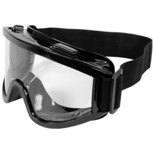 Yato Gogle Ochronne z Wywietrznikami Bezbarwne z Czarną Ramą YT-73832