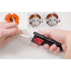 Wiha Ściągacz Izolacji Montażu Do Kabli Koncentrycznych z Wtykiem F 6 - 8 mm