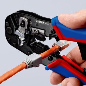 Knipex Szczypce Do Zagniatania Złączy RJ45 Western (8P8C) 97 51 13