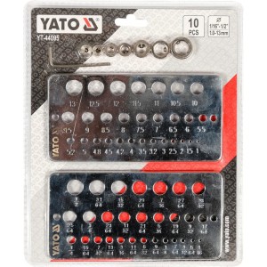 Yato Sprawdziany Do Średnic I Ograniczniki Głębokości Zestaw 10szt