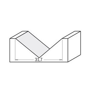 CMT FREZ BRUZDUJĄCY HM D31,7 I19 A90 S8