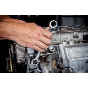 Sata Klucze Dwustronne Oczkowe z Grzechotką 8-19 mm Zestaw 8 szt 46135