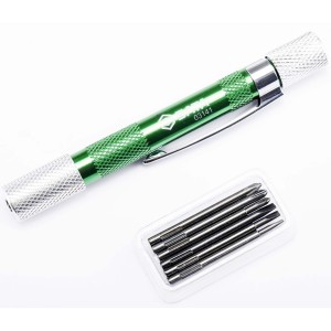 Sata Wkrętak Precyzyjny z Wymiennymi Końcówkami 6-częściowy 03142