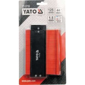 Yato Szablon Do Kształtów Wzornik z Magnesami 125 mm YT-3735