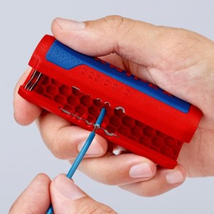 KNIPEX TwistCut® Obcinak Ściągacz Do Rur Karbowanych 90 22 02 SB