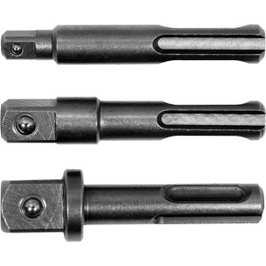 Yato Zestaw Adapterów SDS-Plus Do Nasadek 1/4, 3/8, 1/2 3 szt. YT-04686