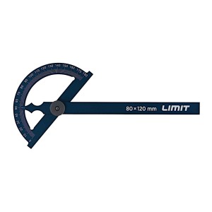 Limit Kątomierz Tarczowy Aluminiowy PRD 80x120mm