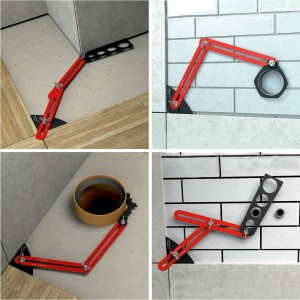 MECHANIC TileTEMPLATE Szablon Do Przenoszenia Otworów 19568442102