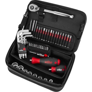 Wiha Zestaw Narzędzi Ręcznych Dla Mechanika w Etui 55 el. 45417