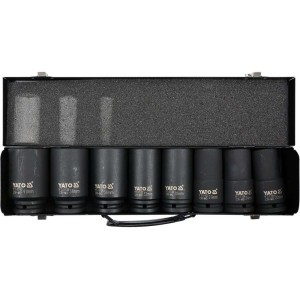 YATO Nasadki głębokie zestaw 8 szt