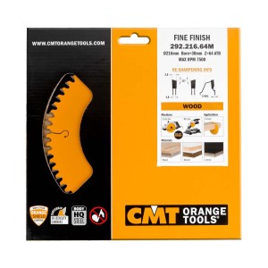 CMT Tarcza Tnąca Do Cięcia Poprzecznego HM 216 x 30 mm 64Z 292.216.64M