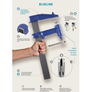 Piher Ścisk Stolarski E Tłokowy Z Hamulcem Żeliwny 15cm P03015