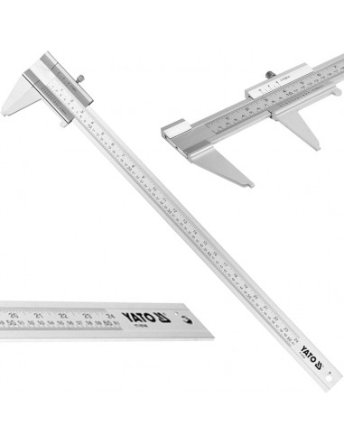 Yato Suwmiarka Noniuszowa Aluminiowa 0,05 mm 600 mm