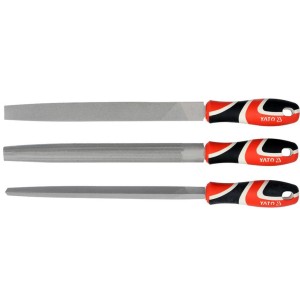 Yato Zestaw Pilników Do Metalu 250 mm 3 szt. YT-6237