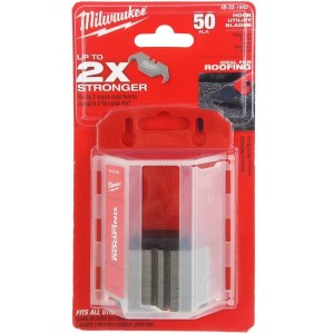 Milwaukee Wymienne Ostrza Trapezowe Hakowe Do Nożyka Stal 50 szt. 48221952