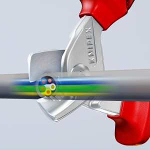 KNIPEX Szczypce Tnące Izolowane StepCut Nożyce Do Cięcia Kabli 9516160