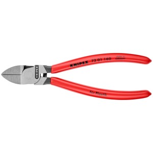 KNIPEX Szczypce Tnące Boczne Do Plastiku 160 mm 72 01 160