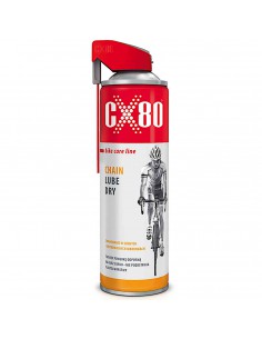 CX80 Suchy Smar Do Łańcucha Rowerowego Spray 500 ml