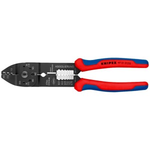 KNIPEX Szczypce Do Zagniatania Konektorów Złącz Tulei Końcówek 0,5 - 2,5 mm2