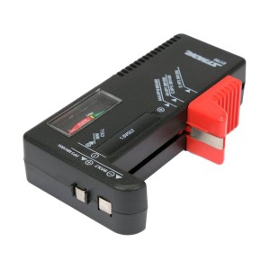 STHOR Tester Baterii Akumulatorków 1,5V oraz 9V Paluszki AA AAA Wszystkie Rodzaje