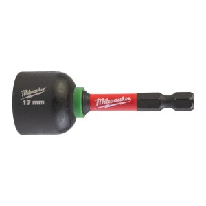Milwaukee SHOCKWAVE Nasadka Sześciokątna 1/4" HEX 17 mm 4932492444