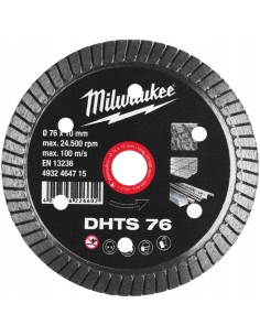 Milwaukee Tarcza Diamentowa Do Płytek Ceramiki DHTS 76 mm
