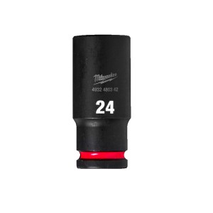 Milwaukee SHOCKWAVE Nasadka Udarowa 1/2" Długa 6-kątna 24mm 4932480342