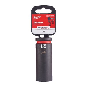 Milwaukee SHOCKWAVE Nasadka Udarowa 1/2" Długa 6-kątna 21mm 4932480339