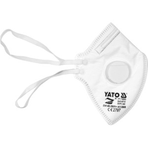 Yato FFP1 Półmaska Przeciwpyłowa Zawór 5szt YT-74980