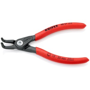 Knipex Szczypce Wygięte Wewnętrzne Do Pierścieni Segera 12 – 25 mm 130 mm 4821J11