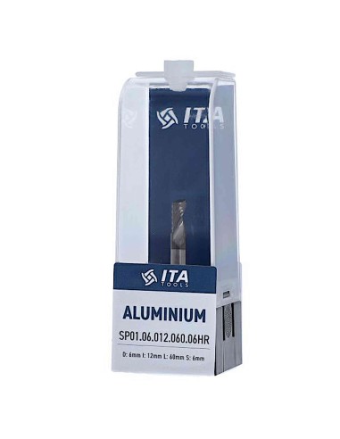 ITA Tools Frez Jednoostrzowy Do Aluminium VHM D6 I12 L60 S6 Z1