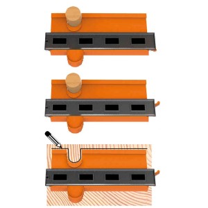 CMT CDG-001 Szablon Do Kształtów Wzornik Z Magnesami 250mm