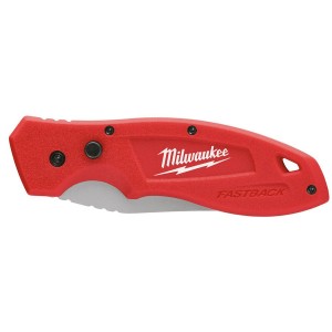 Milwaukee FASTBACK Nóż Składany Gładki Kieszonkowy 48221990
