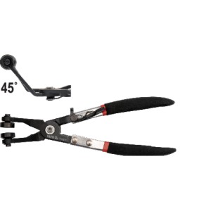 Yato Szczypce Wygięte Do Opasek Rozprężnych 215 mm YT-0651