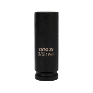 Yato Nasadka Udarowa Długa 6-kątna Cr-Mo 1/2' 19 mm YT-1039