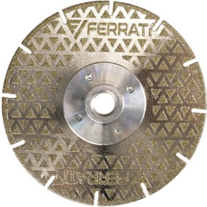 FERRATI VELOCE Tarcza Diamentowa Tnąca Szlifująca Płytek 125 mm F20124