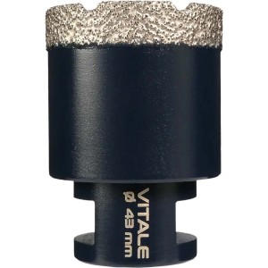 FERRATI VITALE Otwornica Diamentowa Do Płytek Gresu M14 43 mm F40115
