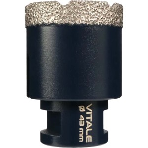 FERRATI VITALE Otwornica Diamentowa Do Płytek Gresu M14 43 mm F40115