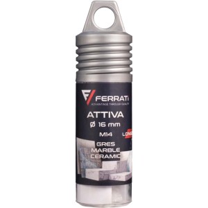 FERRATI ATTIVA Otwornica Diamentowa Do Płytek Gresu M14 16 mm F40125