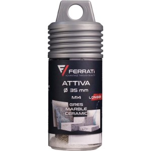 FERRATI ATTIVA Otwornica Diamentowa Do Płytek Gresu M14 35 mm F40131