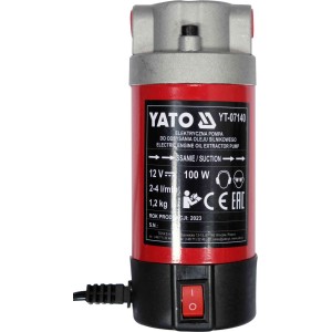 Yato Elektryczna Pompa Do Odsysania Oleju 12V YT-07140
