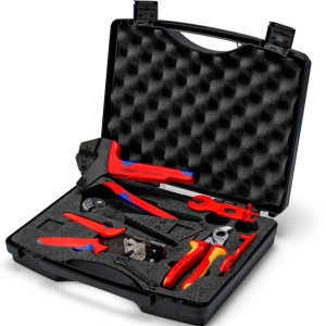 Knipex Walizka Narzędziowa Do Fotowoltaiki Złączy MC 4 7 el. 979104V01