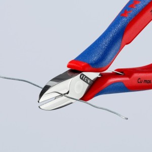 KNIPEX Szczypce Tnące Boczne Precyzyjne Dla Elektroników 130mm 7702130