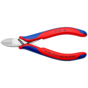 KNIPEX Szczypce Tnące Boczne Precyzyjne Dla Elektroników 130mm 7702130
